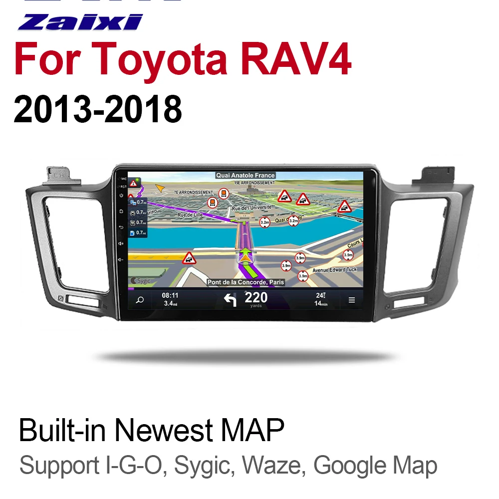 Top ZaiXi 2 Din Car Multimedia Player Android 9 Auto Radio For Toyota RAV4 2013~2018 DVD GPS 8 Cores 4GB+32GB Bluetooth WiFi HD 1 Top ZaiXi 2 Din Car Multimedia Player Android 9 Auto Radio For Toyota RAV4 2013~2018 DVD GPS 8 Cores 4GB+32GB Bluetooth WiFi HD 1