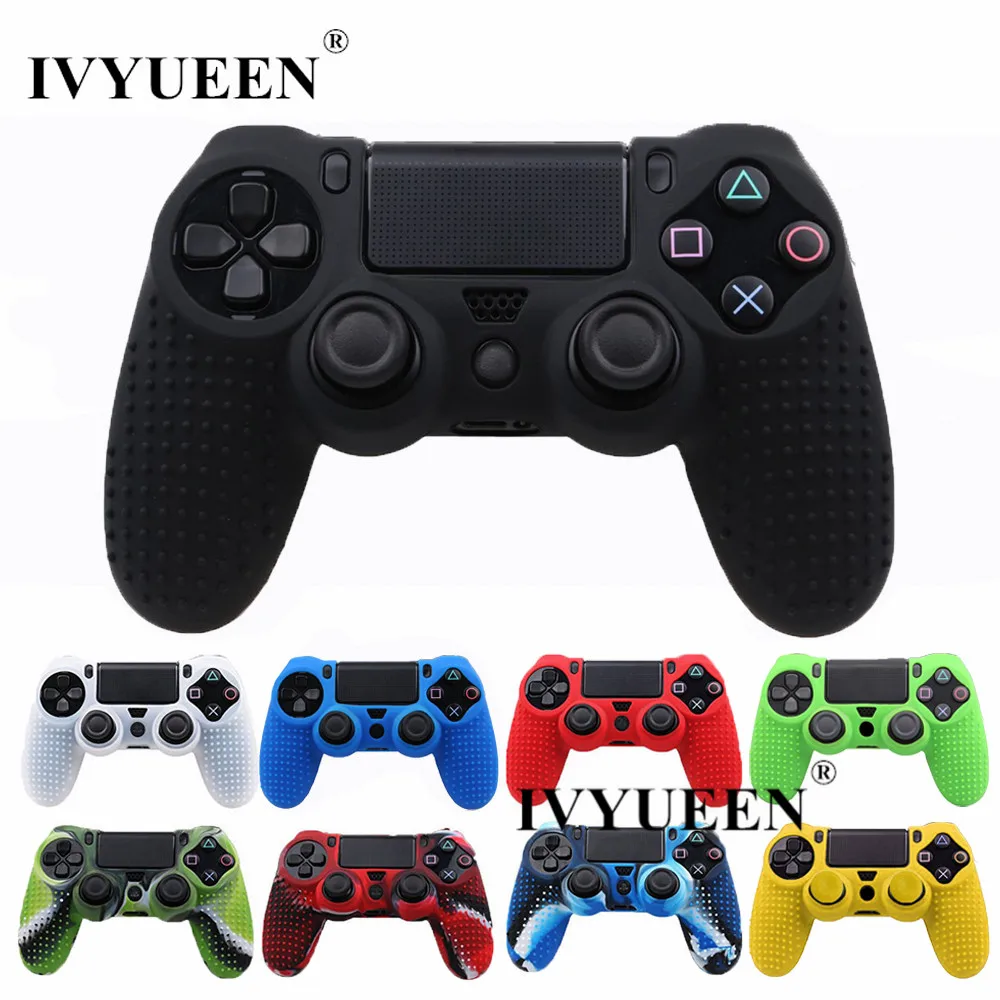 IVYUEEN Studded Anti slip Silicone Cover Skin Case for Sony PlayStation Dualshock 4 PS4 DS4 Pro