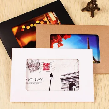 

15.5x10.2x0.5cm Kraft Paper Envelope Party Invitation Card Packaging Bag Gift Greeting Card Postcard Photo Box 30pcs/lot
