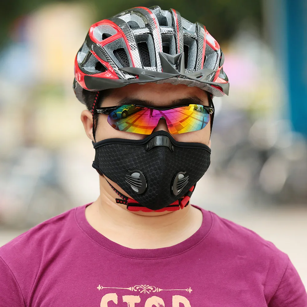 Bicycle Dustproof Breathable Half Face Mask Outdoor Winter Rainproof
