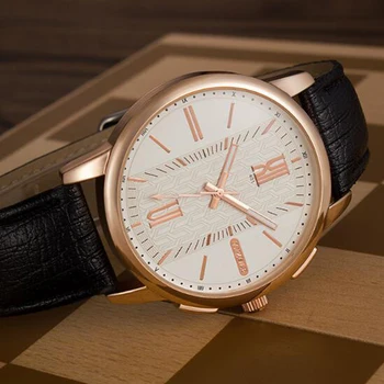 

401 Yazole Rose gold Rome digital quartz watch