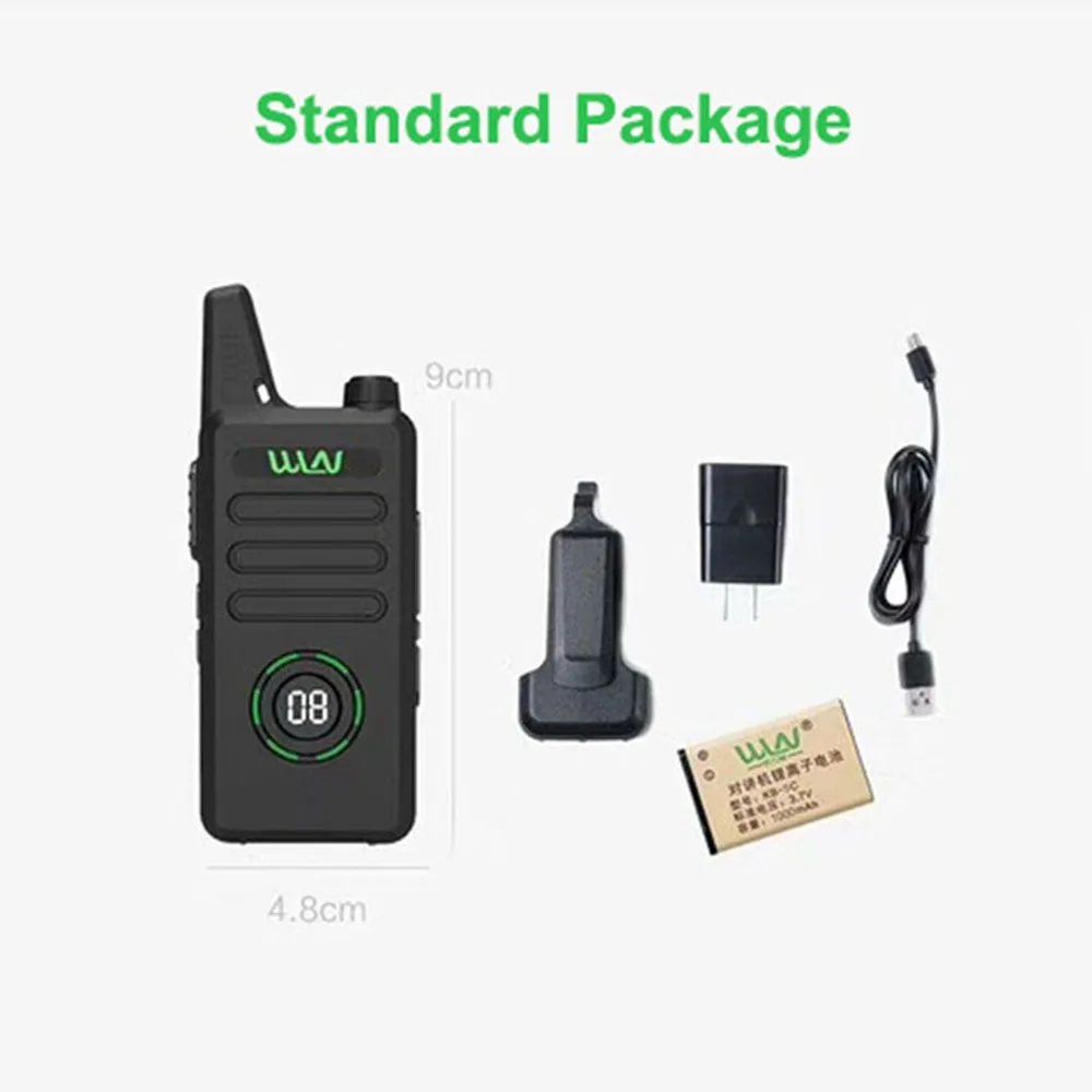 WLN KD-C1plus мини рация модернизированная радио KDC1plus UHF 400-470 ...