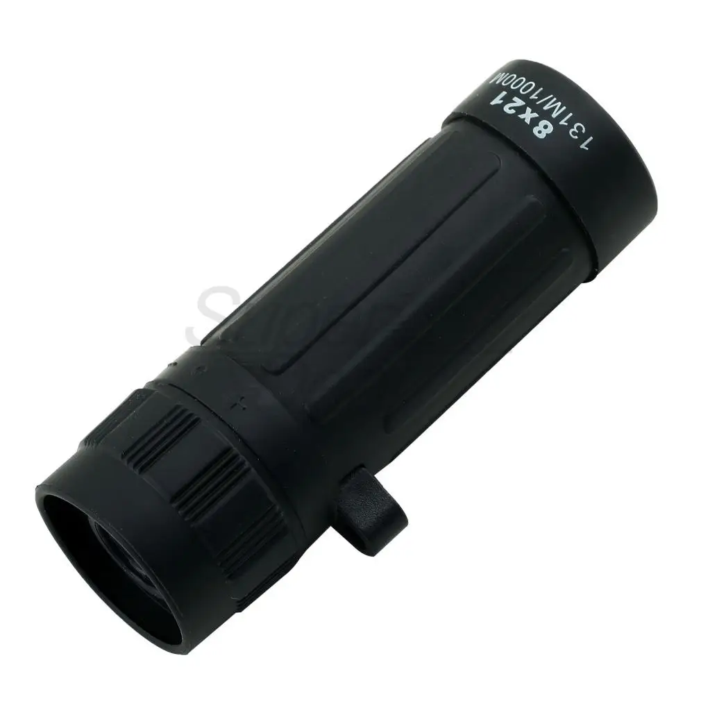 8X أحادي تلسكوب 8x21 التخييم الصيد الرياضة تلسكوب نطاق مفيد المدمجة أحادي مناظير المحمولة الأسود dropshippin