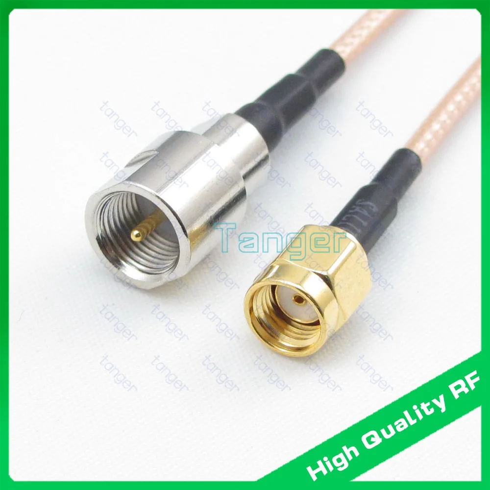 

Hot selling FME Male plug to RP-SMA male straight connector with 20in 50cm RG316 RG-316 RF Coaxial Pigtail Jumper Low Loss cable