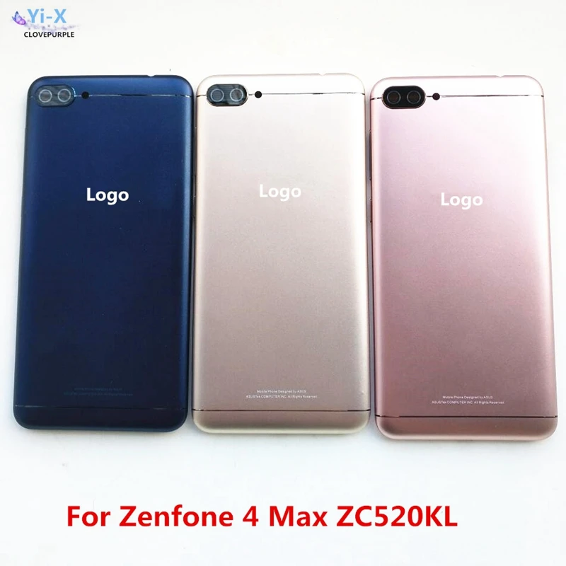 Задняя крышка для Asus Zenfone 4 Max ZC520KL корпус аккумуляторной батареи задняя с