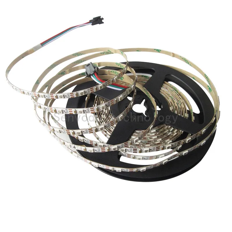 5mX супер яркость DC5V SK6812 узкая печатная плата версия 4 мм 3535SMD RGB Пиксельная