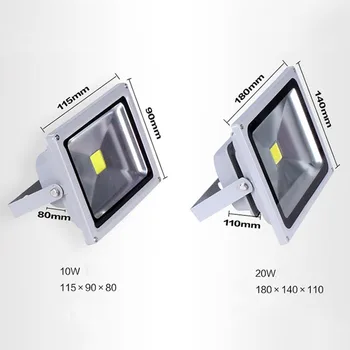 

Floodlight IP65 Waterproof Led Flood Light Exterior Spotlight Security Light Projector Lamp for Outdoor Warm White QJ888
