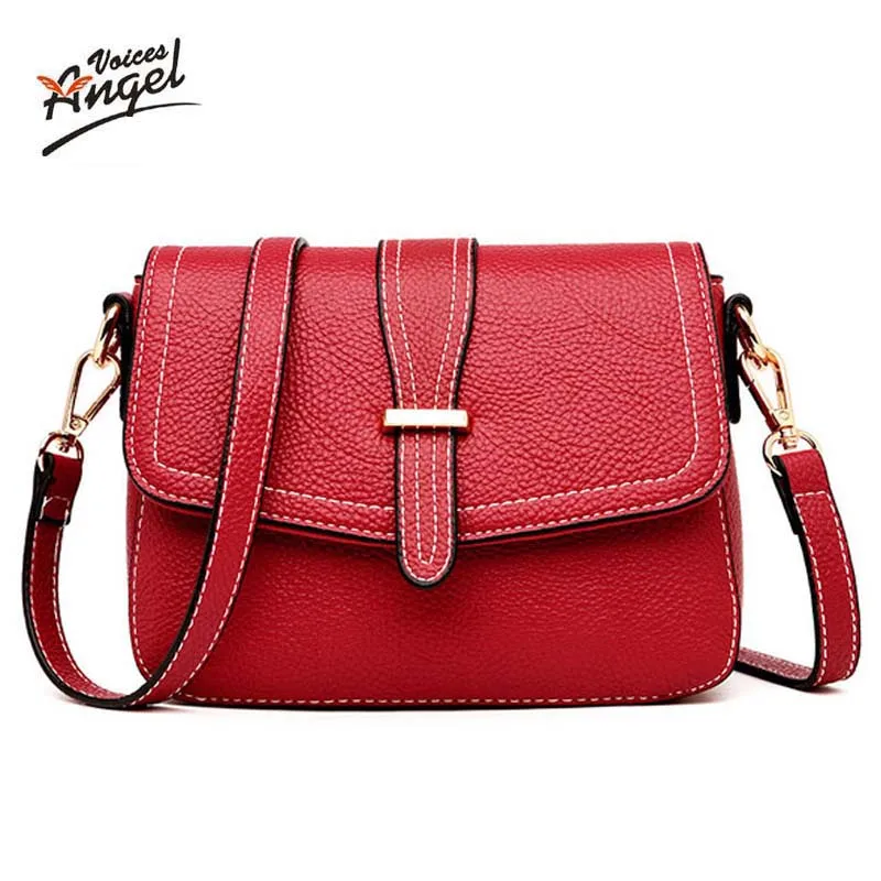 

Brands Small Women Messenger Shoulder Bags Genuine Leather Flap Ladies Handbag Simple Woman Crossbody bags Female Purses Clutch