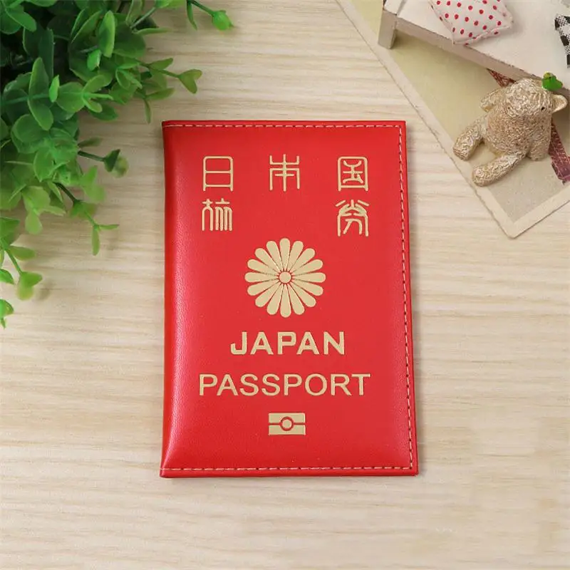 Горячая мягкая кожа Япония Обложка для паспорта женский чехол для паспорта японская Обложка для паспорта Девушки Чехол Держатель для паспорта