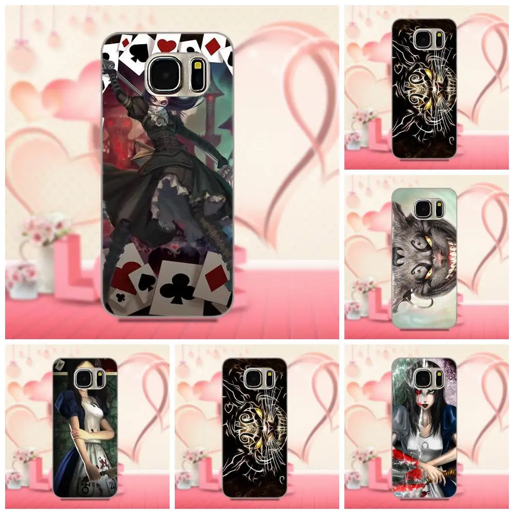 Oedmeb видеоигры Alice American Mcgee для Apple iPhone 4 4S 5 5C 5S SE 6 6S 7 8 Plus X LG G3 G4 G5 G6 K4 K7 K8 K10 V10 V20 |