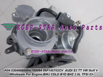 

K04 64 53049880064 06F145702CV 06F145702CX Turbo Turbocharger For AUDI S3 TT For Volkswagen VW Golf V BWJ CDLD BYD BHZ 2.0L TFSI
