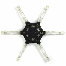 F11798-B DIY FPV Multi-rotor Drone Totem Q450 Alien Across Carbon Fiber RC Quadrocopter KKMulticopter V2.3 Motor ESC