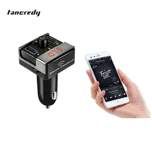 Беспроводной автомобиля Bluetooth FM передатчик Bluetooth Handsfree Car Kit TF U диск USB Автомобильное Зарядное устройство FM радио FM Автомобильный MP3-плеер