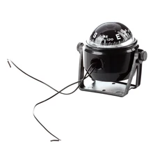 LED Floating Magnetic Compass Compass Navigation Car Auto Marine