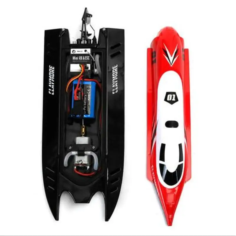 

Tumbler Electric RC Boat 795-2 2.4GHz 4 Channel 30km/h 100 Meters Mini Racing Remote Control Boating for Lake Pond Children Gift