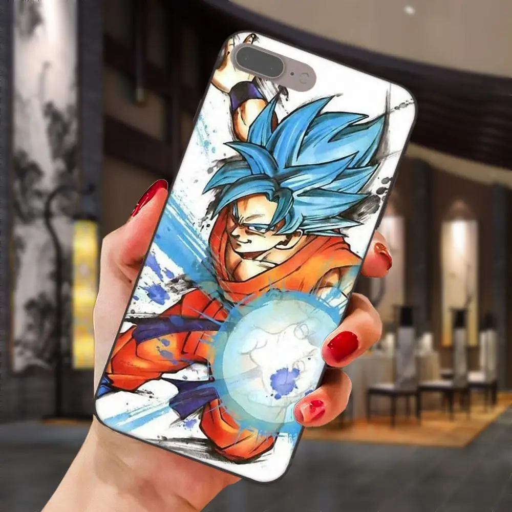 Для Galaxy C5 C7 J1 J2 J3 J330 J5 J6 J7 J730 2017 Ace Core Duo Max Mini Plus Prime Pro Мягкий ТПУ новый стиль Gohan Dragon Ball