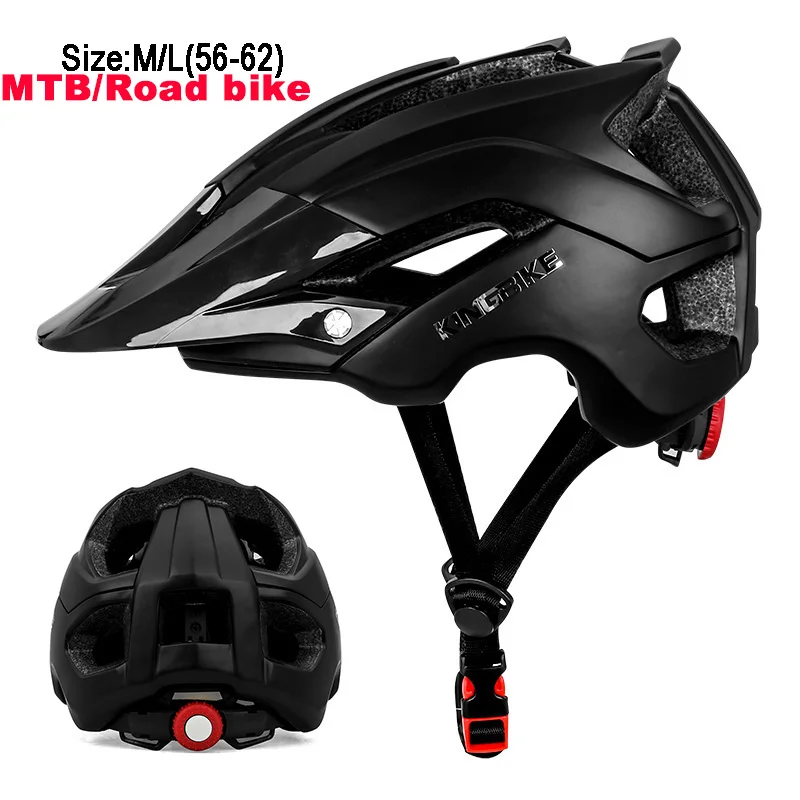 BATFOX велосипедный шлем для женщин и мужчин горячая распродажа велосипедный шлем цельно-Формованный велосипедный шлем Мужской велосипедный шлем fox mtb casco bicicleta hombre - Цвет: black