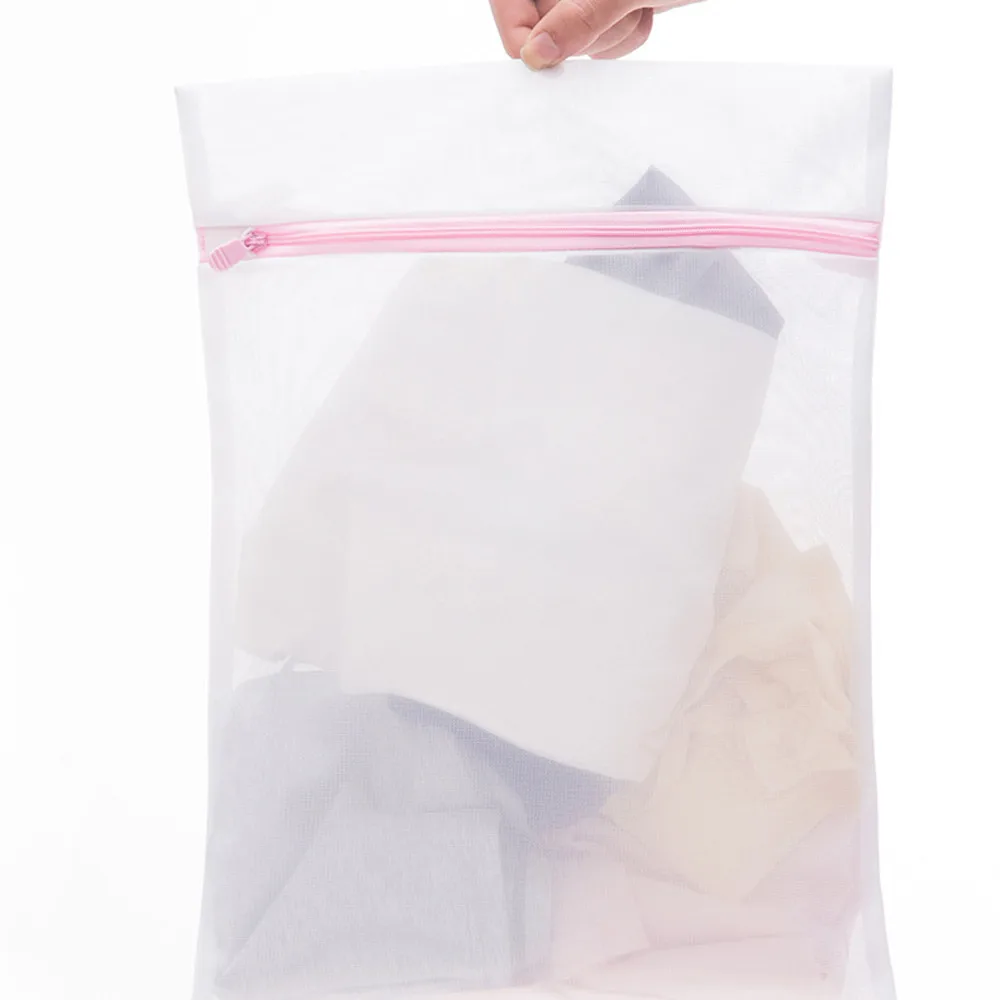 

3 Pcs Home Use Clothing Lingerie Washing Underwear Aid Socks Nylon Net Bag Laundry Machine Mesh Housekeeping Washbag HX0308