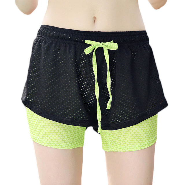 Breathable Double Layer Running Shorts