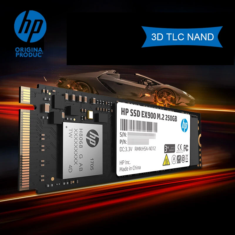  HP ssd m2 2280 Sata 500gb m.2 ssd 120GB 250GB PCIe 31x4 NVMe 3D TLC NAND Interne Solid State Drive 
