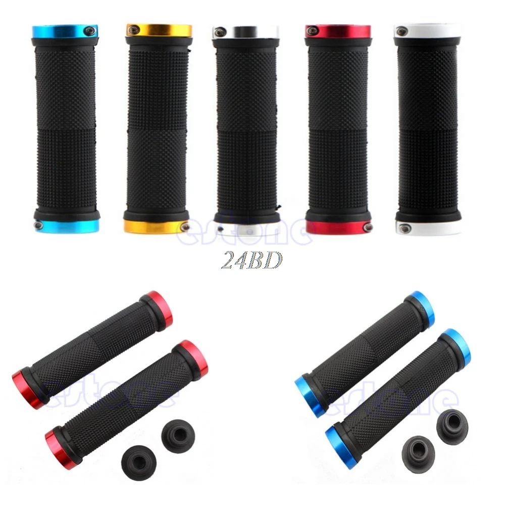

Cycling Lock-on Handle For Bicycle Road MTB BMX Bike Handlebar 1 Pair D11