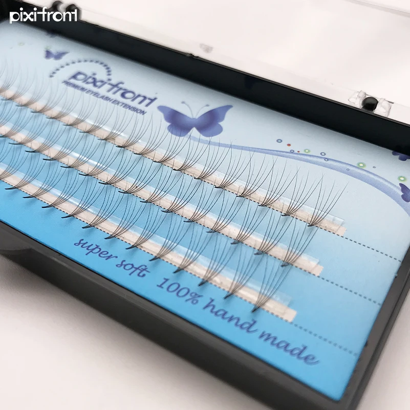 PIXIFRONT 1case 5D Fans eyelashes, Lashes, silk individual false mink eyelash extension 0.07thickness 8-14mm PIXIFRONT 1case 5D Fans eyelashes, Lashes, silk individual false mink eyelash extension 0.07thickness 8-14mm