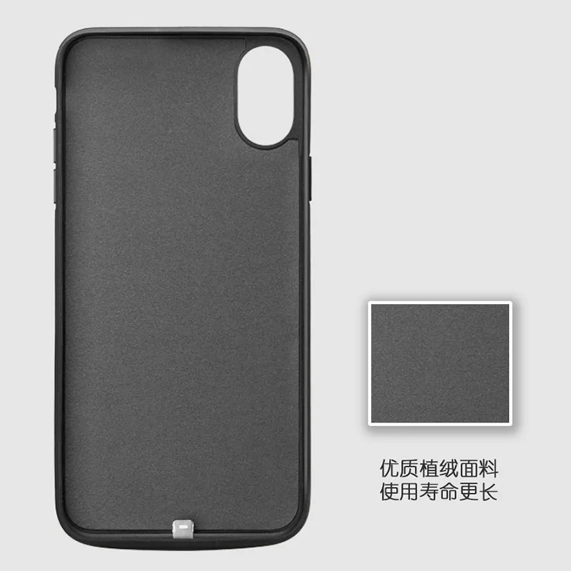 Чехол для IPhone X с универсальным зарядным устройством 5000 мАч аудиовыходом