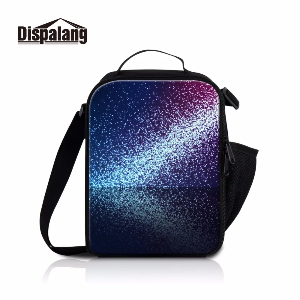 

Dispalang shining lunch bags for teens girls women lunch pouch with zipper closure school thermo mini lunch box for children