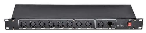 

4X LOT 8 Way DMX Signal Splittter DMX512 Distribution Amplifier Stage Light 4 Road 8 Channels Signal Controller Console Stage