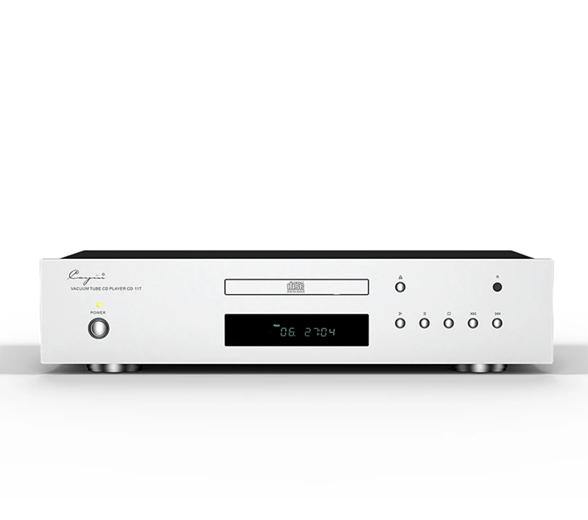 

Cayin-CD-11T Vacuum tube CD player XLR RCA Optical Coaxial output CS4398 Chip Special EI transformer 12AU7