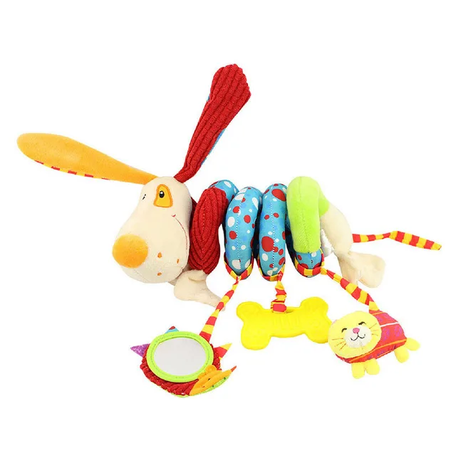 Baby Toys Infant Stroller Toys Crib Mobile Puppy Bed Around Rattle