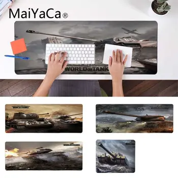 

MaiYaCa Boy Gift Pad World Of Tanks Wide Large Mouse pad PC Computer mat Durable Rubber Mouse Mat Pad