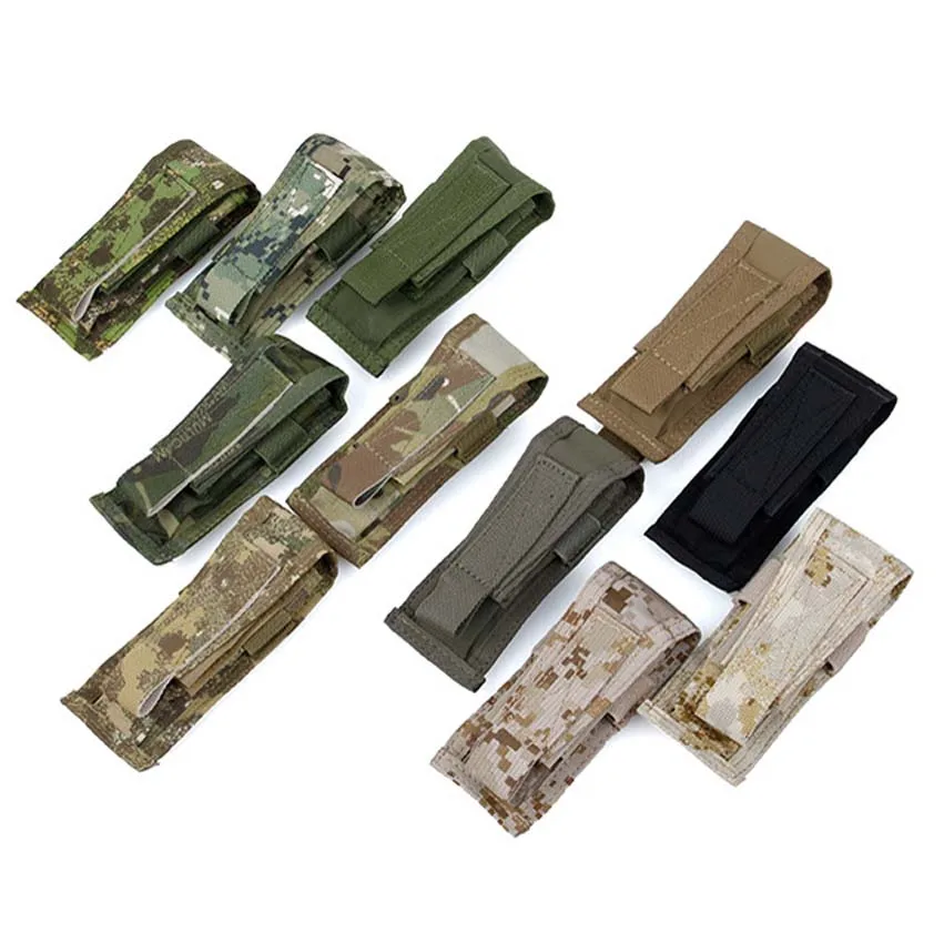 

TMC Outdoor Single Pistol Magazine Pouch Vertical Mag Multicam Tropic Molle Vest bag TMC2369 Free Shipping