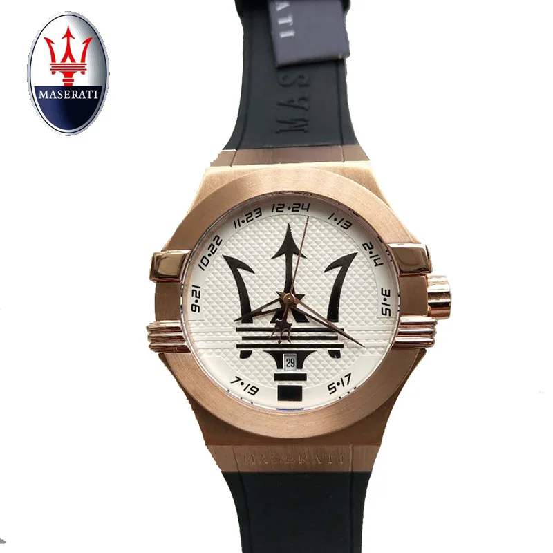 

Maserati Multi-Function Men's Watch Automatic Quartz Men's Watch Casual Timepiece Leather or Steel Strap
