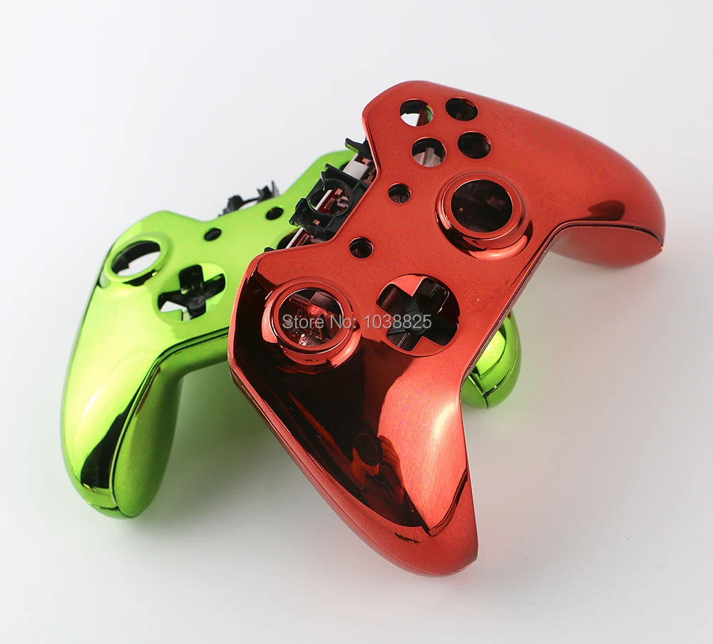 8 компл./лот для xbox one контроллер хром золото Золотой корпус полный комплект с