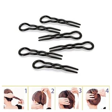 3 Pcs Women Fashion Hair Twist Styling Clip Stick Bun Maker Braid Tool Hair Accessories