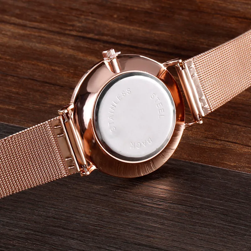 Модные часы soxy бренд розовое золото Роскошные деловые стальные часы мужские ретро Reloj Hombre кварцевые наручные часы Relogio