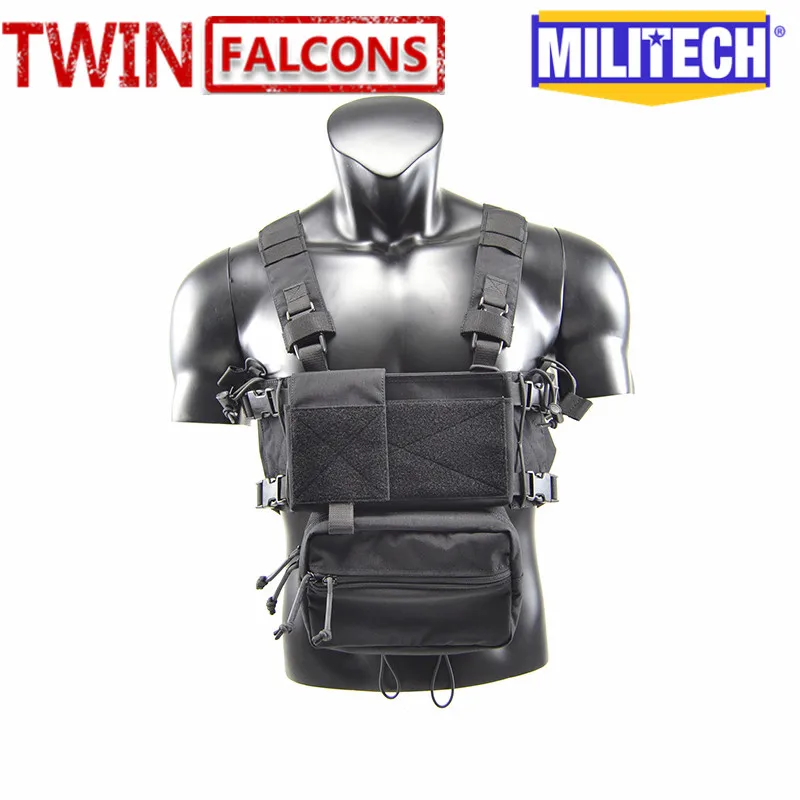 MILITECH Twinfalcons 500D Подлинная Cordura Mil Spec Военная MK3 нагрудная пластина для снаряжения боевой тактический жилет армейский Spiritus Rig