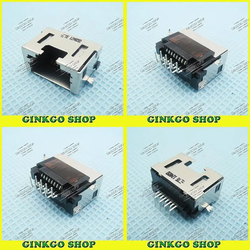 10 шт./лот Оригинальный Новый ноутбук RJ45 комбинированный разъем для ноутбуков Lan