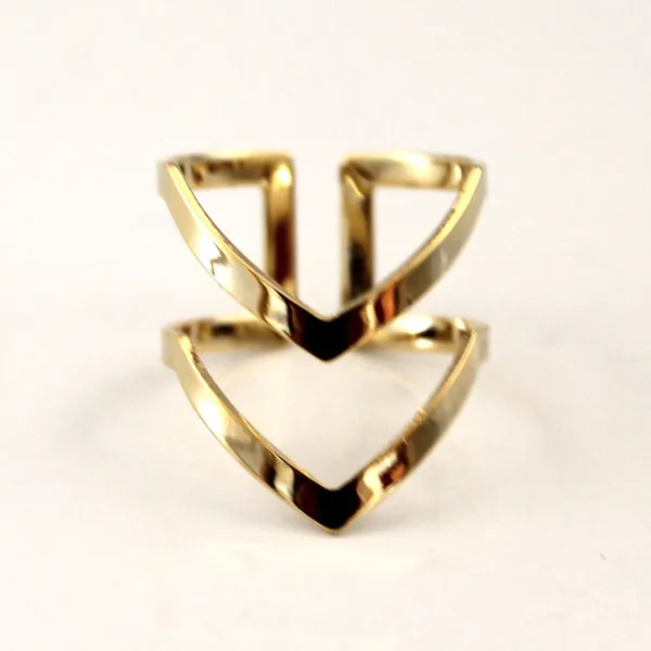 yiustar Simple Deer Antler ring women Animal women finger rings party gift