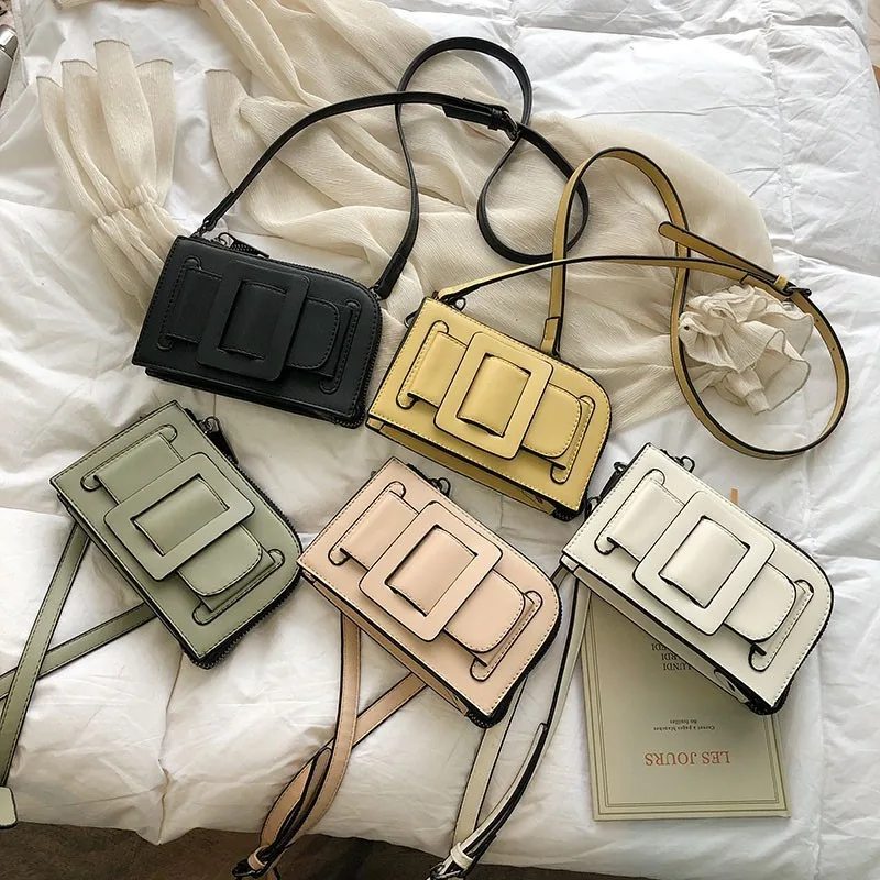 

Fashion Bags For Women 2019 New Quality PU Leather Lady Bag Female Shoulder Messenger Bag Belt Designer Travel Crossbody Bags