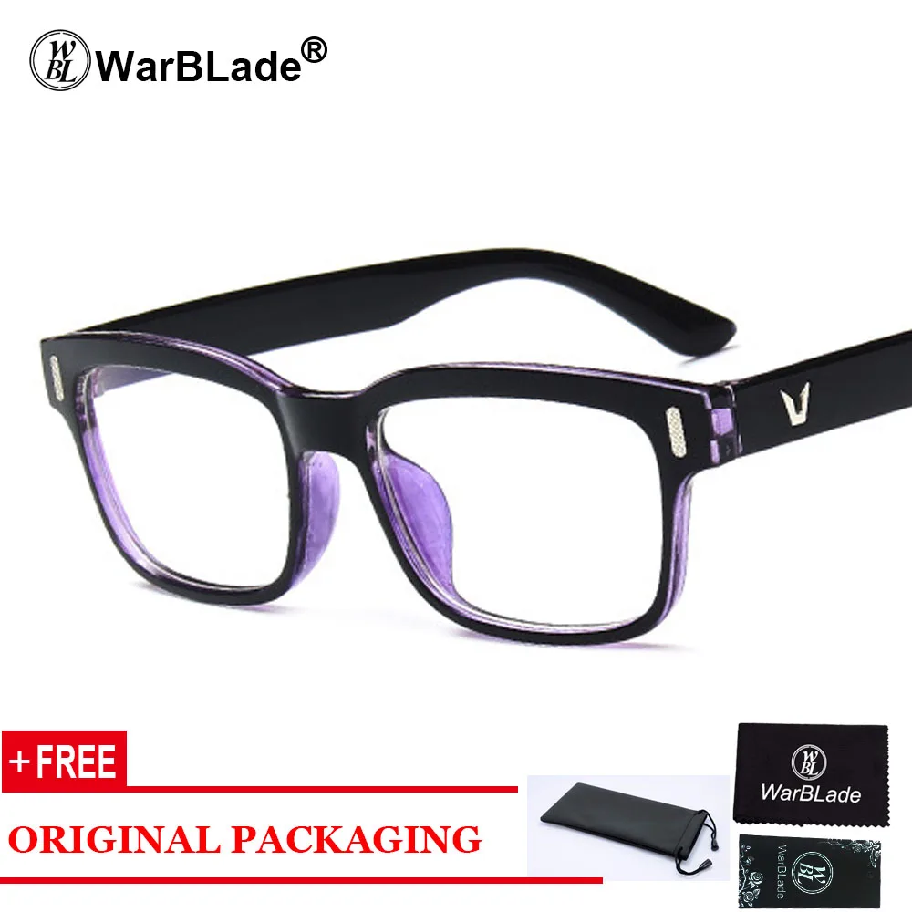 Retro Rectangle Eyeglasses Optical Frames Clear Lens Black Glasses Leopard Square Eyewear Spectacle Frames For Women Men