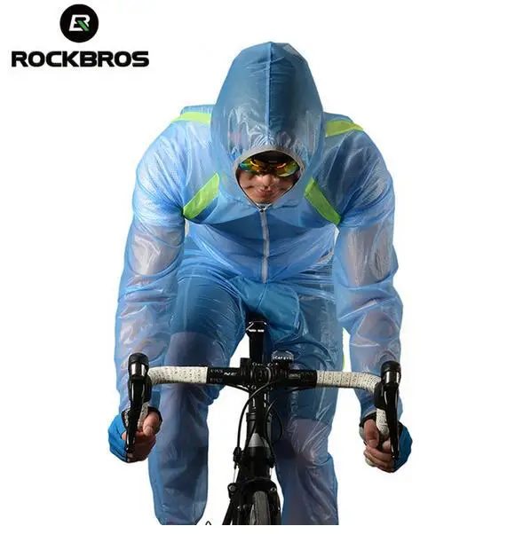

ROCKBROS Breathable Compressed Windshield Waterproof Wind Coat Suit Cycling Windcoat Mountain Bicycle Bike Riding Raincoat Pants