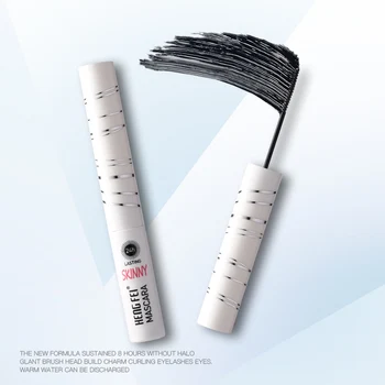 

2019 new products, hot pin PUDAIER waterproof, non halo, mascara, thick, , thin brush head make-up curling thick lengthening