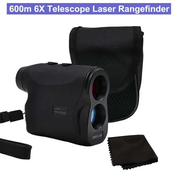 

600m 6X Telescope Laser Rangefinder Laser Distance Meter Handheld Monocular Golf Hunting Range Finder