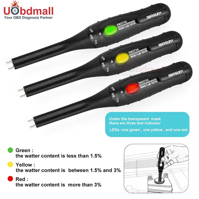 Buy Original Automotivo Brake Fluid Tester Pen for Car