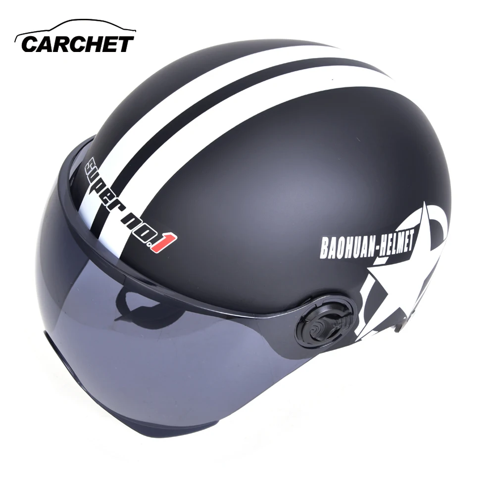 Acheter Carchet Casque Moto Modulable Ouvert Visage 55 60 Cm