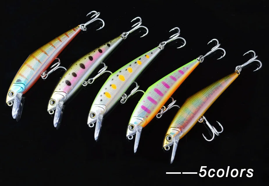 TOMA 85F Minnow Fishing Lure 85mm 15g Floating Hard Baits Iscas Artificial Minnow Wobbler Bass Pike Bait Fishing Tackle