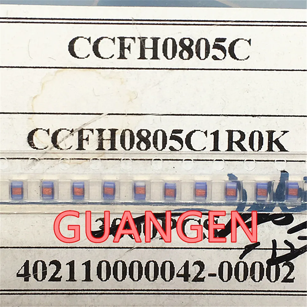 

50PCS Winding inductance CCFH0805C1R0K 0805 2012 1UH 1.0UH 1R0 1000NH 10% 2.0*1.2MM SMD Ceramic high frequency chip inductance