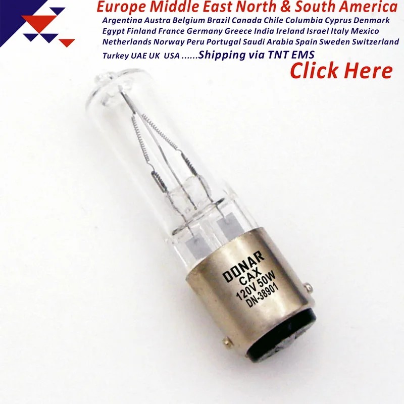 DN 38901 CAX 120V 50W BA15D 120V50W double contact halogen